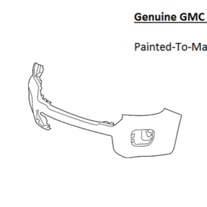 Painted 2015-2020 GMC Canyon Front Bumper Cover | Genuine OEM