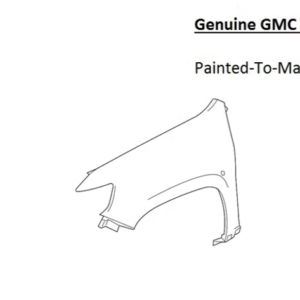 Painted 2015-2022 GMC Canyon Front Fender | Genuine OEM