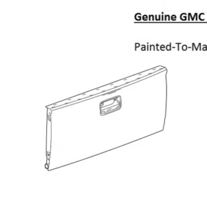 Painted 2015-2022 GMC Canyon Tailgate | Genuine OEM