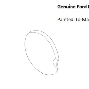 Painted 2015-2026 Ford F-150 F150 Fuel Door | Genuine OEM