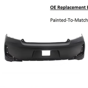 Painted 2016-2017 Honda Accord Coupe Rear Bumper Cover | OE Replacement