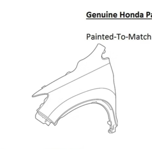 Painted 2016-2018 Honda Pilot Front Fender | Genuine OEM