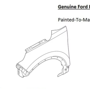 Painted 2016-2019 Ford Explorer Front Fender | Genuine OEM