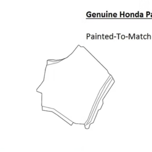 Painted 2016-2022 Honda HR-V HRV Rear Bumper Side Panel | Genuine OEM