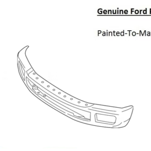 Painted 2017-2019 Ford F-250 F250 F-350 F350 Front Bumper | Genuine OEM