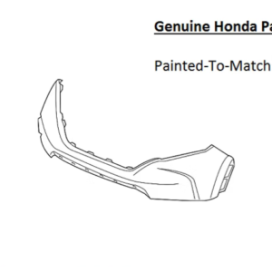 Painted 2017-2019 Honda CR-V CRV Front Bumper Cover | Genuine OEM