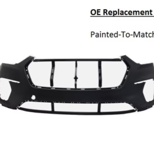 Painted 2017-2019 Hyundai Santa Fe Front Bumper | OE Replacement