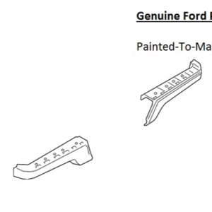 Painted 2017-2020 Ford F-150 F150 Raptor Rear Bumper Ends (Both) | Genuine OEM