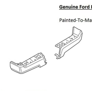 Painted 2017-2022 Ford F250 F350 F450 Rear Bumper Ends (Both) | Genuine OEM