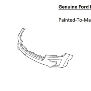 Painted 2018-2019 Ford Explorer Front Bumper | Genuine OEM