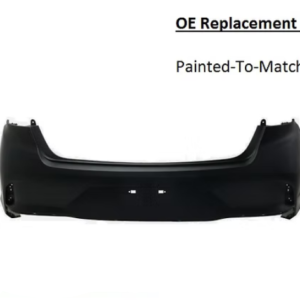 Painted 2018-2019 Hyundai Sonata Rear Bumper | OE Replacement