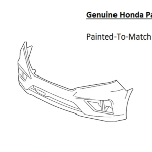 Painted 2018-2020 Honda Odyssey Front Bumper Cover | Genuine OEM