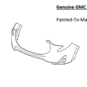 Painted 2018-2021 GMC Terrain Front Bumper Cover | Genuine OEM