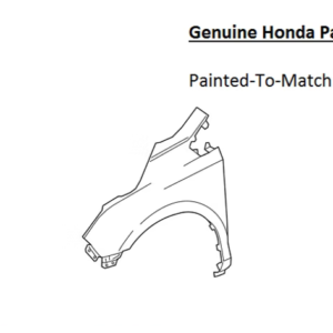 Painted 2018-2024 Honda Odyssey Front Fender | Genuine OEM