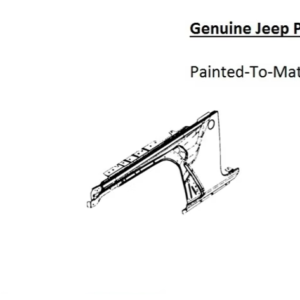 Painted 2018-2026 Jeep Wrangler Front Fender | Genuine OEM