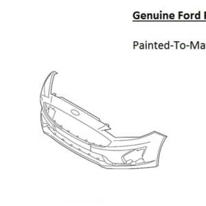 Painted 2019-2020 Ford Fusion Front Bumper | Genuine OEM