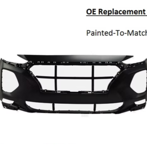 Painted 2019-2020 Hyundai Santa Fe Front Bumper | OE Replacement