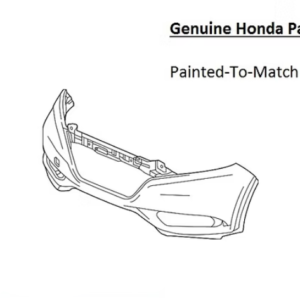 Painted 2019-2022 Honda HR-V HRV Front Bumper Cover | Genuine OEM