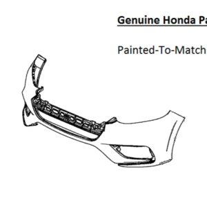 Painted 2019-2022 Honda Insight Front Bumper Cover | Genuine OEM