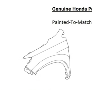 Painted 2019-2022 Honda Pilot Front Fender | Genuine OEM