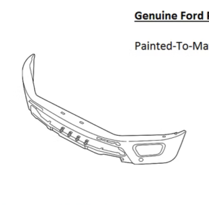 Painted 2019-2023 Ford Ranger Front Bumper | Genuine OEM