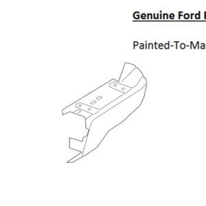 Painted 2019-2023 Ford Ranger Rear Bumper Ends (Both Sides) | Genuine OEM