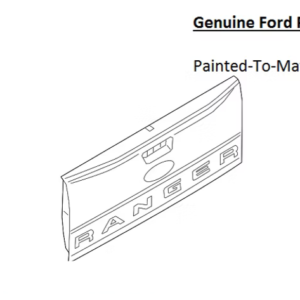 Painted 2019-2023 Ford Ranger Tailgate | Genuine OEM