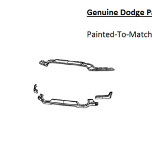 Painted 2019-2024 Dodge Ram 2500 3500 Grille Surround Kit | Genuine OEM