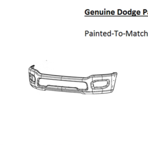 Painted 2019-2026 Dodge Ram 2500 3500 Front Bumper | Genuine OEM