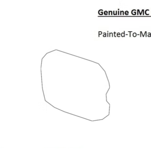 Painted 2020-2026 GMC Sierra 2500 3500 Fuel Door | Genuine OEM