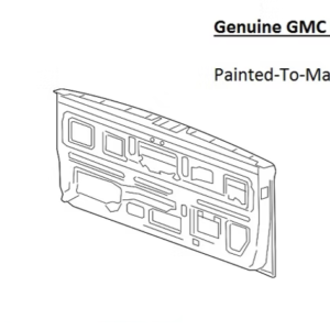 Painted 2020-2026 GMC Sierra 2500 3500 Tailgate | Genuine OEM