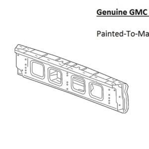 Painted 2020-2026 GMC Sierra 2500 3500 Upper Tailgate | Genuine OEM