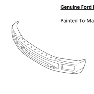 Painted 2020-2022 Ford F250 F350 Front Bumper | Genuine OEM