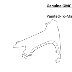 Painted 2020-2023 GMC Acadia Front Fender | Genuine OEM