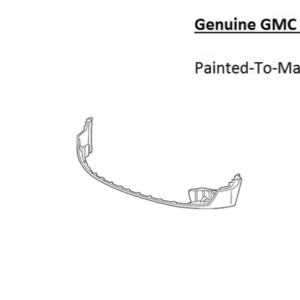 Painted 2020-2023 GMC Acadia Front Lower Bumper | Genuine OEM