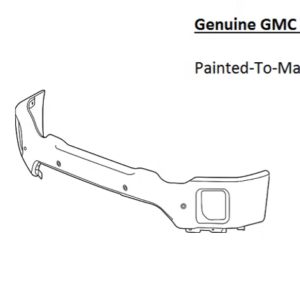 Painted 2020-2023 GMC Sierra 2500 3500 Front Bumper | Genuine OEM