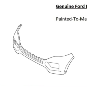 Painted 2020-2026 Ford Explorer Front Bumper | Genuine OEM