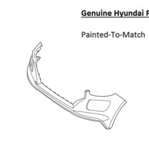 Painted 2020-2026 Hyundai Venue Front Bumper | Genuine OEM