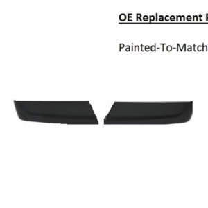 Painted 2021-2023 Ford F-150 Rear Bumper End (Single Exhaust) | OE Replacement