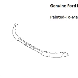 Painted 2021-2024 Ford Bronco Sport Front Bumper Upper Cap | Genuine OEM