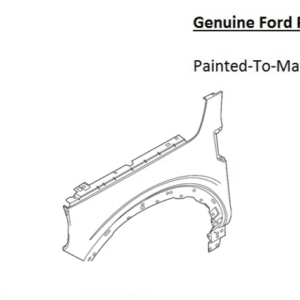 Painted 2021-2024 Ford Bronco Sport Front Fender | Genuine OEM