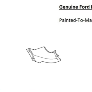 Painted 2021-2024 Ford Explorer Timberline Rear Bumper Side Panel | Genuine OEM