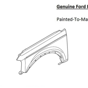 Painted 2021-2025 Ford Bronco Front Fender | Genuine OEM