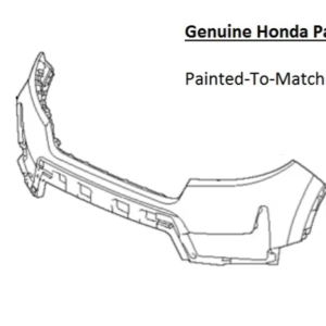 Painted 2021-2025 Honda Ridgeline Front Bumper | Genuine OEM