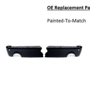 Painted 2021-2026 Ford F-150 Rear Bumper Ends (Dual Exhaust) | OE Replacement