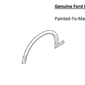 Painted 2021-2026 Ford Mach-E MachE Front Wheel Molding | Genuine OEM