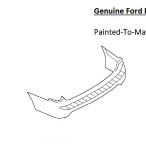 Painted 2022-2024 Ford Expedition Rear Bumper | Genuine OEM