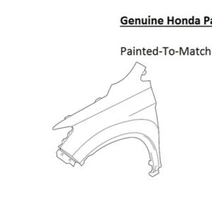 Painted 2022-2024 Honda Passport Front Fender | Genuine OEM