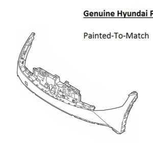Painted 2022-2024 Hyundai Ioniq 5 Front Bumper | Genuine OEM