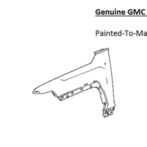 Painted 2022-2026 GMC Hummer EV Front Fender | Genuine OEM